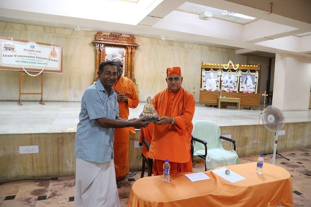 Convocation & Inauguration of Vivekananda Sanskrit Course 2015 (Photos)